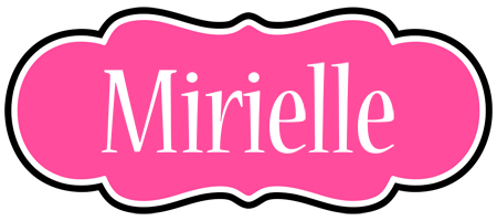 Mirielle invitation logo