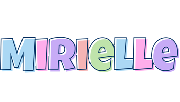 Mirielle pastel logo