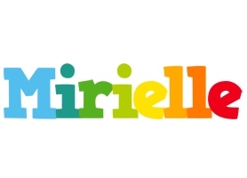 Mirielle rainbows logo