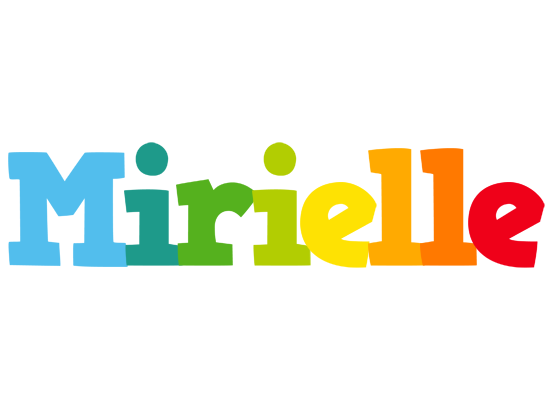 Mirielle rainbows logo