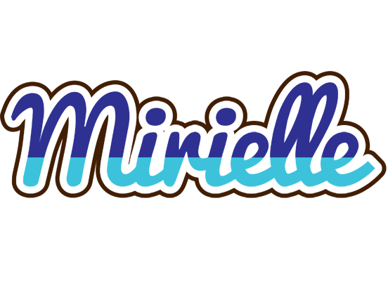 Mirielle raining logo