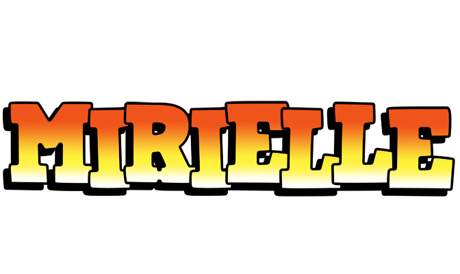 Mirielle sunset logo