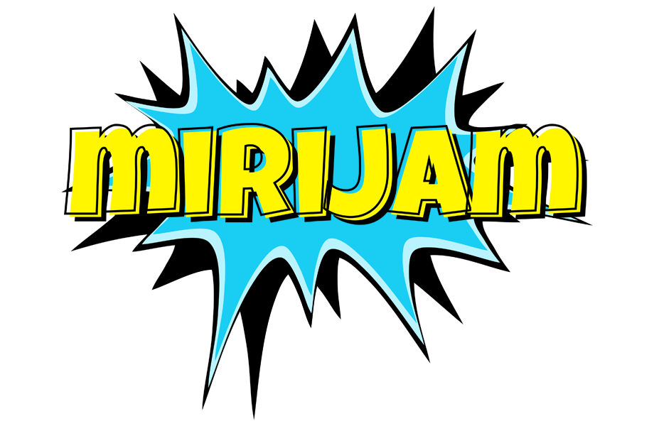 Mirijam amazing logo