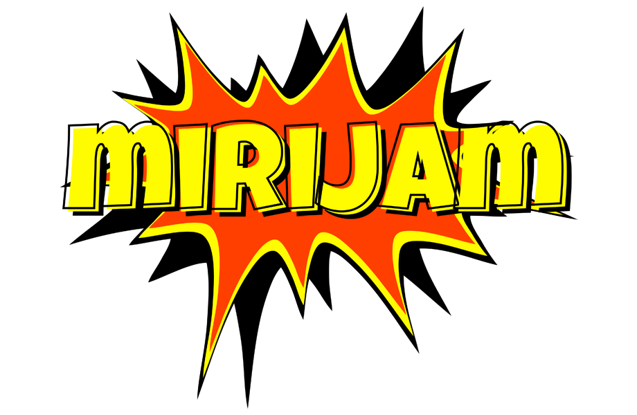 Mirijam bazinga logo