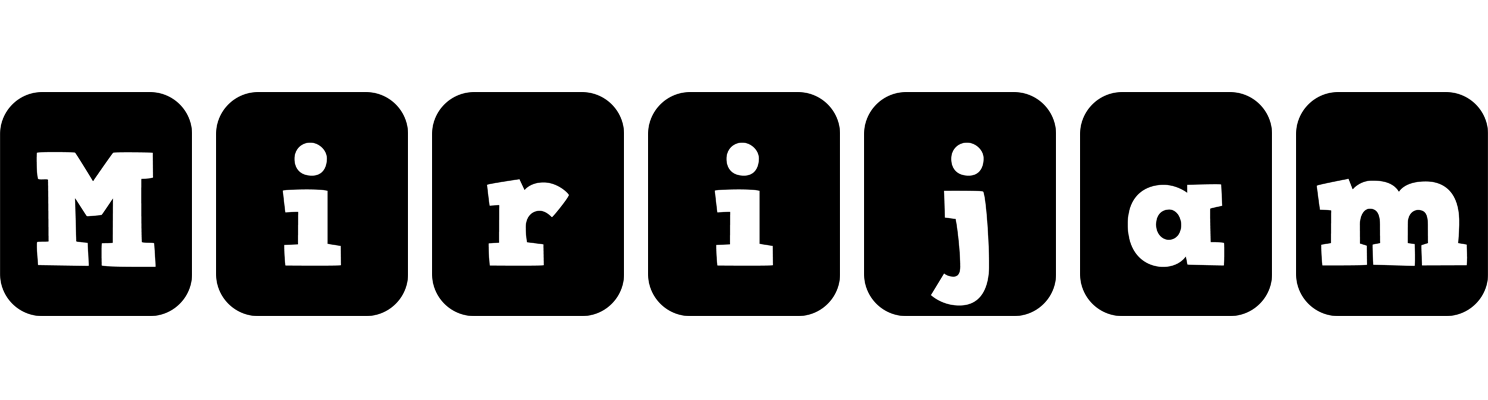 Mirijam box logo