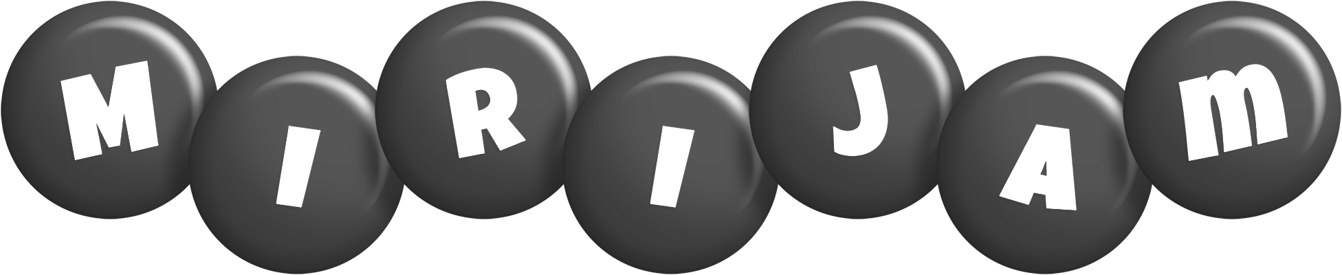 Mirijam candy-black logo