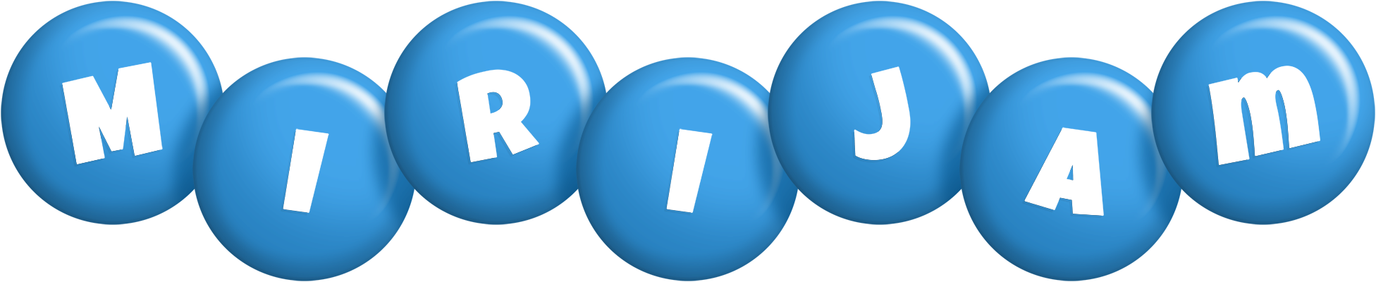 Mirijam candy-blue logo