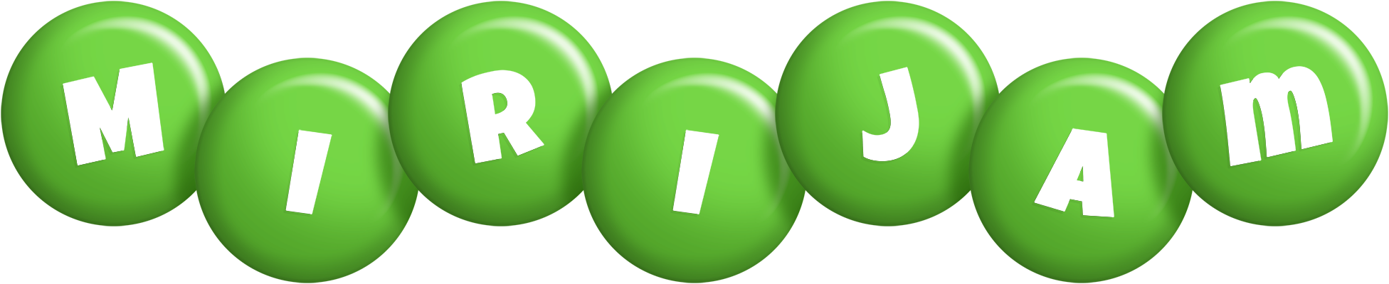 Mirijam candy-green logo