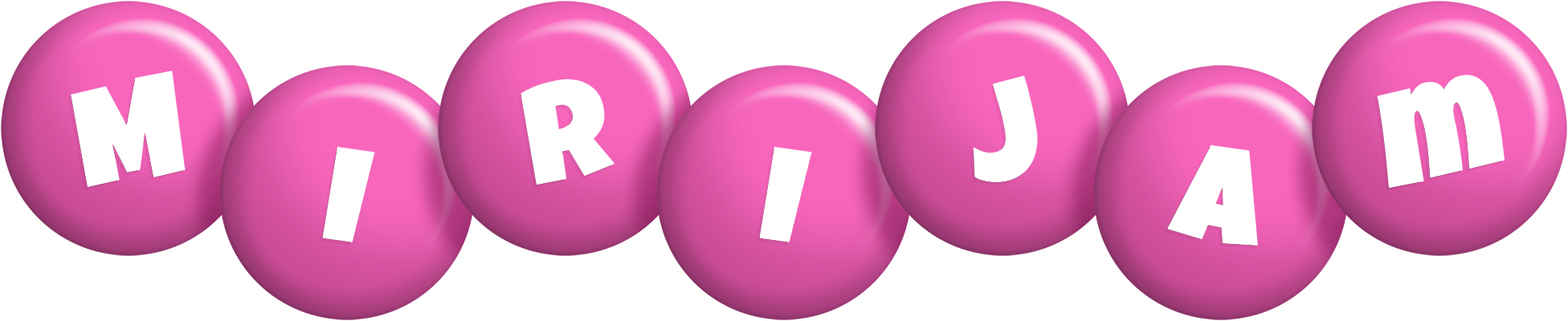 Mirijam candy-pink logo
