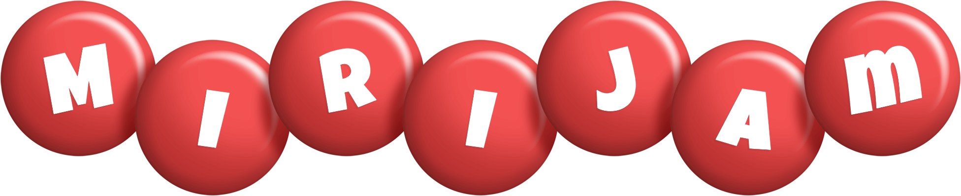 Mirijam candy-red logo
