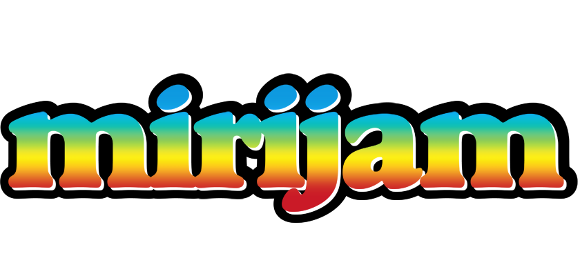 Mirijam color logo