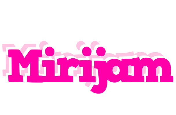 Mirijam dancing logo
