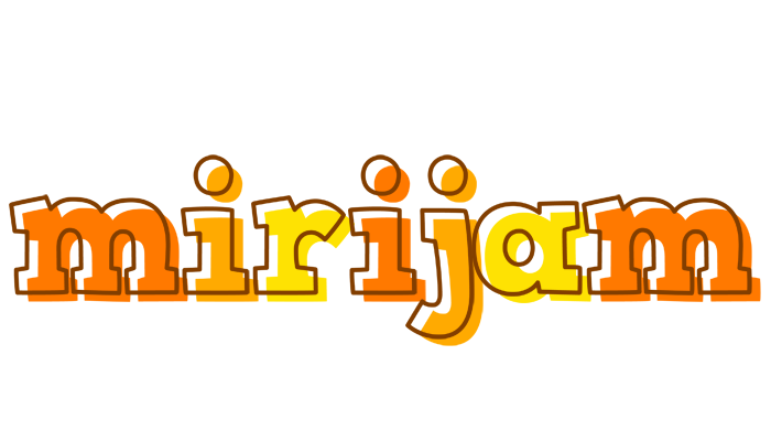 Mirijam desert logo