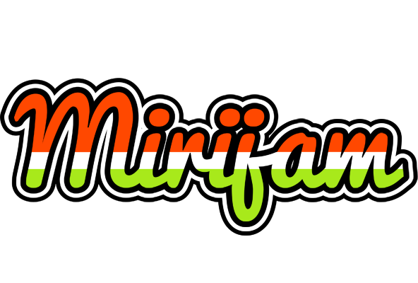 Mirijam exotic logo