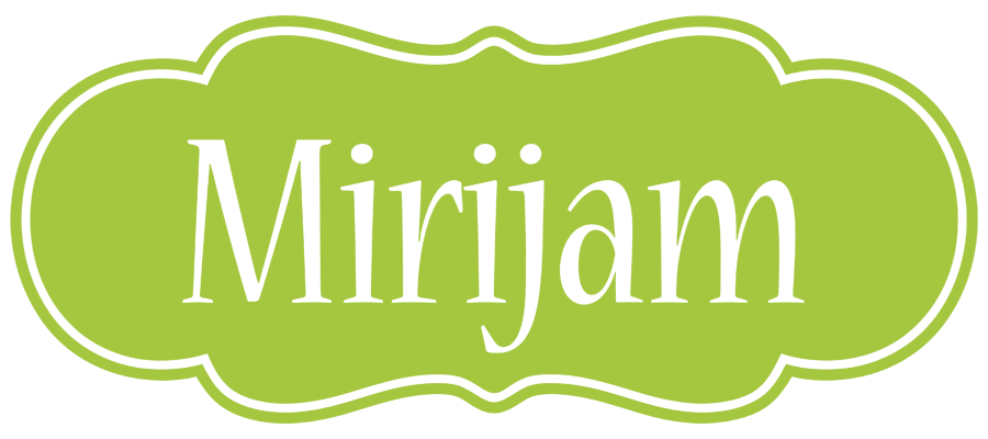 Mirijam family logo