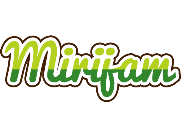 Mirijam golfing logo