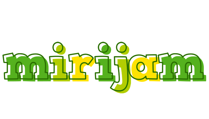 Mirijam juice logo