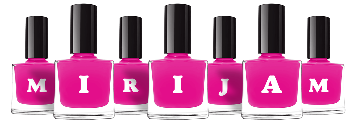 Mirijam nails logo