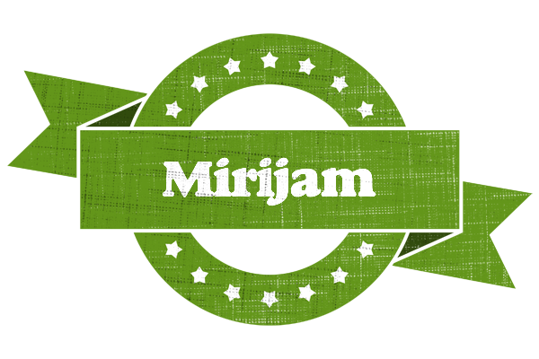 Mirijam natural logo