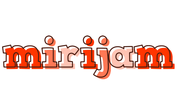 Mirijam paint logo