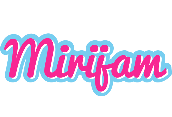 Mirijam popstar logo