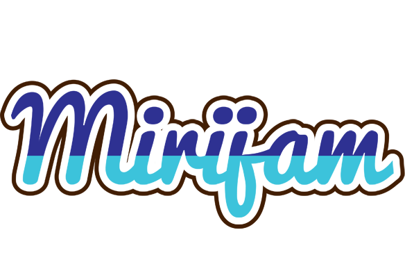 Mirijam raining logo