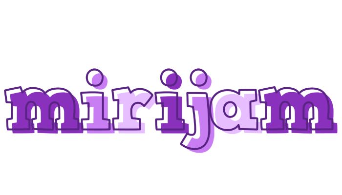 Mirijam sensual logo