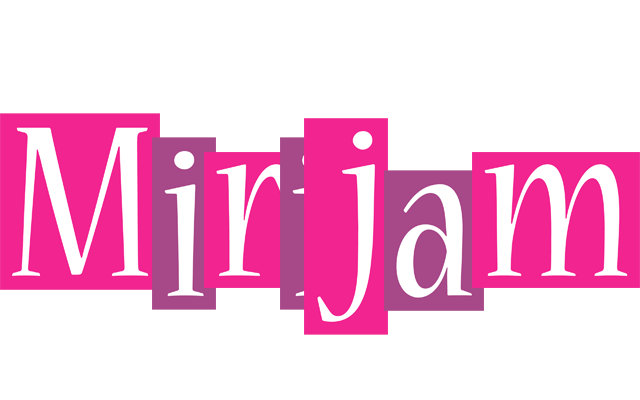Mirijam whine logo