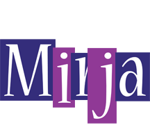 Mirja autumn logo