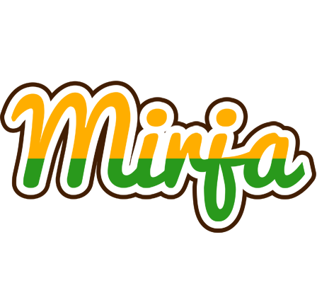 Mirja banana logo