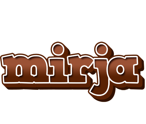 Mirja brownie logo