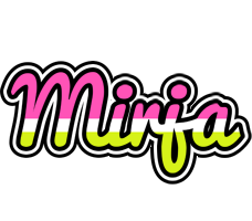 Mirja candies logo