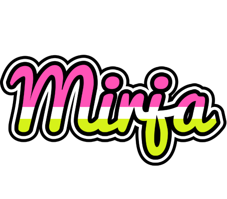 Mirja candies logo