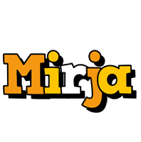 Mirja cartoon logo