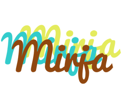 Mirja cupcake logo