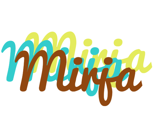 Mirja cupcake logo