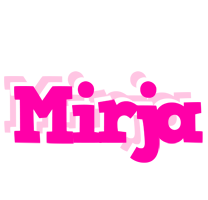 Mirja dancing logo