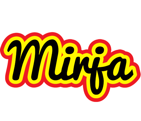 Mirja flaming logo