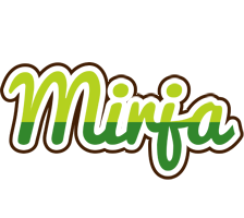 Mirja golfing logo