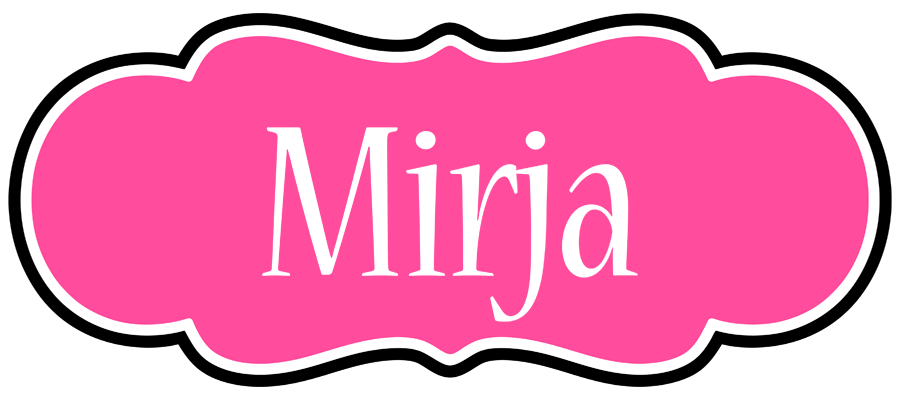 Mirja invitation logo