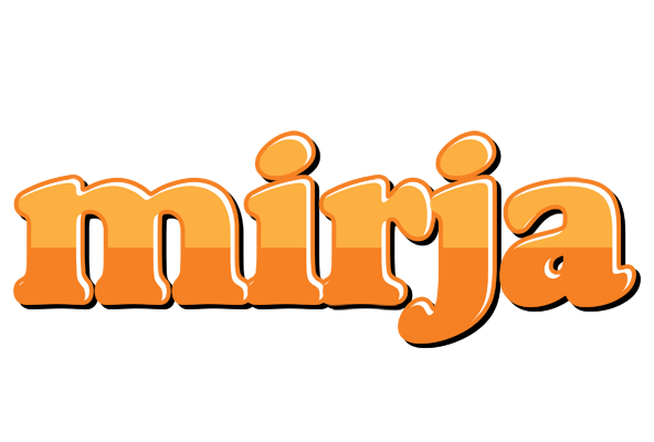 Mirja orange logo