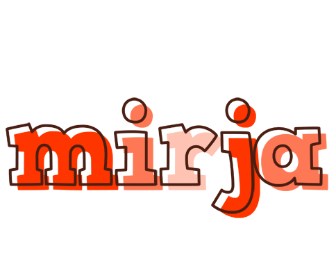 Mirja paint logo