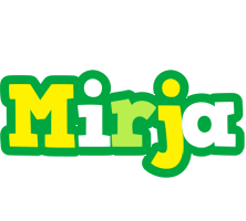 Mirja soccer logo