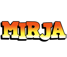 Mirja sunset logo