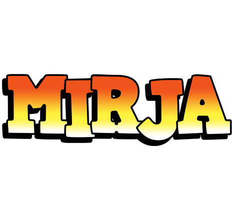 Mirja sunset logo