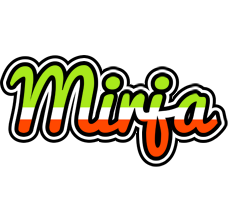 Mirja superfun logo