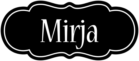 Mirja welcome logo