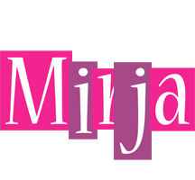 Mirja whine logo