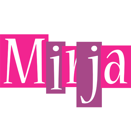 Mirja whine logo