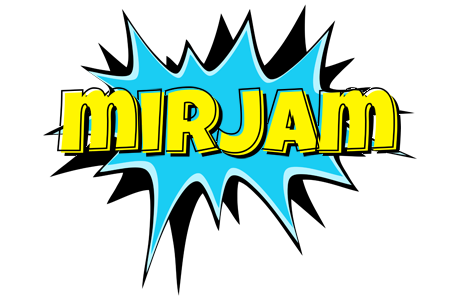 Mirjam amazing logo